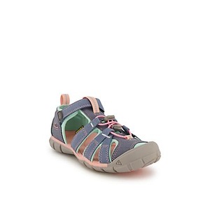 Keen, Keen Seacamp II CNX Outdoorsandalen Mädchen, KEEN Unisex Trekkingsandalen Y Seacamp II CNX, Blau, aus Polyester