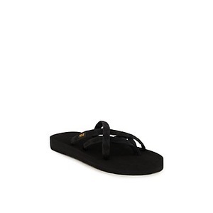 Teva, Olowahu Flip Flop, Teva Olowahu Damen Zehentrenner Schwarz
