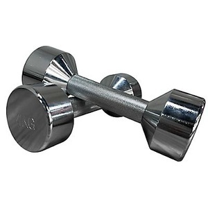 Powerzone, Chrom 2 x 4 kg Hantel Set, Chrom 2 x 4 kg Hantel Set
