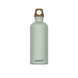 SIGG, Traveller MyPlanet 600 ml Trinkflasche, Sigg Traveller MyPlanet Repeat Plain Aluflasche hellgrün
