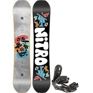 Nitro, Ripper 132-137 Kinder Snowboard 23/24, 