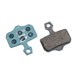Jagwire, Jagwire Sport Organic Bremsbeläge für SRAM Level TL/DB1/3/5|Avid Elixir R/CR/Mag/X0/XX 1 Paar none 2019 Scheibenbremsbeläge, JAGWIRE Bremsbeläge Sport Organic Blau