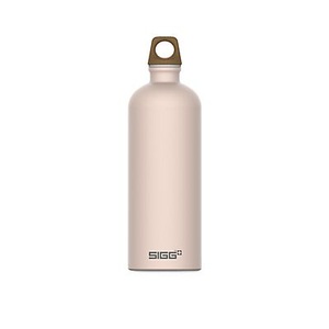SIGG, Traveller MyPlanet 1 L Trinkflasche, Sigg Traveller MyPlanet Journey Plain Aluflasche hellrosa