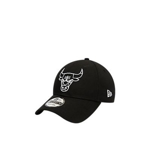 New Era, New Era 9Forty Snapback Cap - NBA Chicago Bulls schwarz, NBA Chicago Bulls Essential Outline 9FORTY Cap