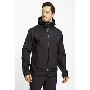 Mammut, Ducan Guide Hooded Herren Outdoorjacke, MAMMUT Herren Wanderjacke Ducan Guide 3L Hoodie schwarz | XL