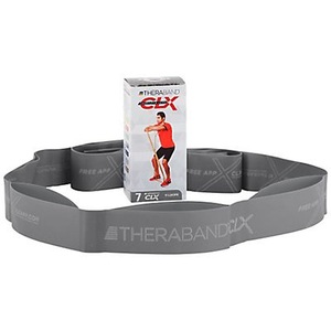 Theraband, CLX Super Strong Schlingentrainer, TheraBand Theraband CLX 7 Fitnessband silber
