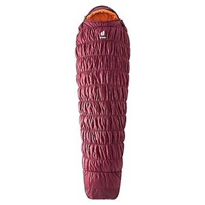 Deuter, Deuter Damen Exosphere -6° SL Schlafsack (Rot), deuter Mumienschlafsack »Exosphere -6° SL, Zip left, 198 cm«