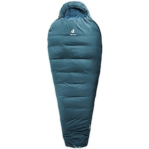 Deuter, Deuter Damen Orbit 0° SL Schlafsack (Blau), deuter Mumienschlafsack »Orbit 0° SL Zip Left, 198 cm«