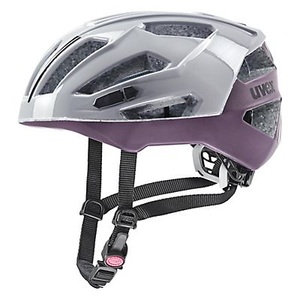 Uvex, Uvex Gravel X Fahrradhelm (Grau), Uvex Gravel-x Velohelm violett