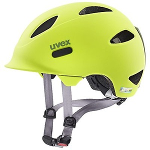 Uvex, Uvex Velohelm Kinder Oyo - Neon Yellow-Moss Green Mat, Uvex Oyo Velohelm neongrün
