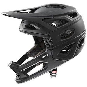 Uvex, Uvex revolt Velohelm schwarz, Uvex Revolt - Fullface-Helm Black 56 - 61 cm