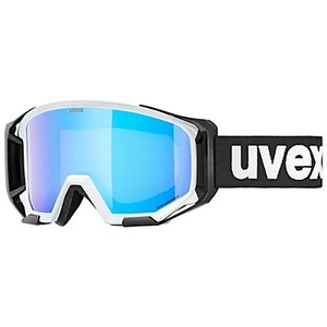 Uvex, Uvex Sportbrille Athletic CV - Cloud Matt, Mirror Blue, Uvex Athletic CV Bike Goggle