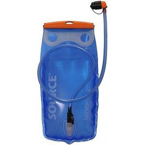 Source, SOURCE Widepac 2 Liter Trinkblase blau transparent, Source Widepac 2.0 Rucksack-Zubehör / Trinksystem