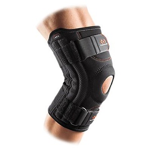 Mc David, Kniestütze mit Patellaöffnung, MC DAVID Patella Kniestütze schwarz | XL