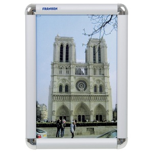 Franken, Franken BS0701 Bilderwechselrahmen Transparent, Silber (B x H x T) 240 x 327 x 12 mm DIN A4, Franken BS0701 Bilderwechselrahmen Transparent, Silber (B x H x T) 240 x 327 x 12 mm DIN A4
