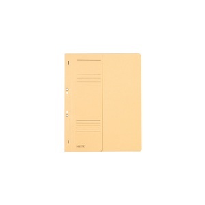 Leitz, Leitz Ösenhefter 3740 DIN A4 Beige Manilakarton A4 mit kaufmännischer Heftung 23,5 x 30,5 cm, Leitz Ösenhefter DIN A4 Beige Manila 250 g/m²250 g/m²