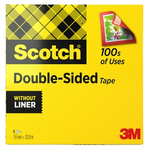 Scotch, SCOTCH Klebeband 665 19mmx32,9m 6651933K doppelseitig, Scotch Magic Tape Crystal, 19mm x 33m, doppelseitig, 6651933K