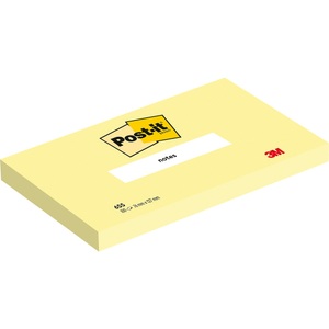 POST-IT, Post-it Haftnotizen 127 x 76 mm Kanariengelb 12 Blöcke à 100 Blatt, Post-it Post-it 655 76x127 mm, 12 Stk.