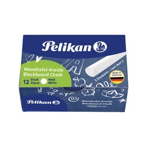 Pelikan, Wandtafelkreide 755/12 weiß, Wandtafelkreide 755/12 weiß