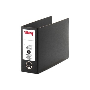 Office Depot, Office Depot Ordner 80 mm Glatt Karton 2 Ringe 500 Blatt DIN A5 Schwarz, Viking Ordner A5 quer 75 mm Schwarz 2 Ringe Hartpappe Matt Querformat