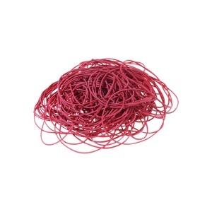 Office Depot, Office Depot Gummibänder 120 x 1,5 mm Ø 80 mm Rot 500 g, Office Depot Gummibänder 120 x 1,5 mm Ø 80 mm Rot 500 g