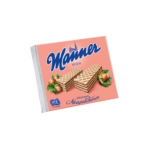 Manner, Manner Waffeln Nuss 12 Stück à 75 g, Manner Neapolitaner 75g