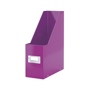undefined, Leitz 60470062 Archivbox u. Archivorganisation, Leitz Click & Store Stehsammler, violett, zusammenklappbar, 6047-00-62