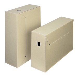 Loeff's, Loeff's Archivbox Weiss, Braun 39 x 26 x 11,5 cm 50 Stück, Loeff's Archivbox Weiss, Braun 39 x 26 x 11,5 cm 50 Stück