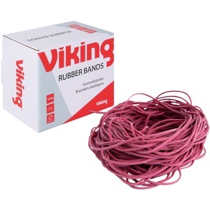 Office Depot, Office Depot Gummibänder 150 x 1,5 mm Ø 100 mm Rot 100 g, Office Depot Gummibänder 150 x 1,5 mm Ø 100 mm Rot 100 g