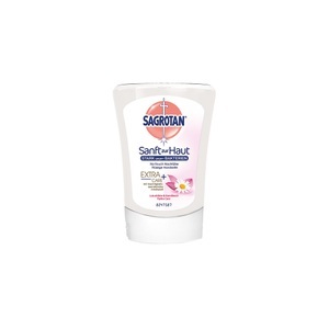 Sagrotan, Sagrotan Flüssigseife Nachfüller No-Touch Lotus, Kamille 250 ml, Sagrotan Flüssigseife Nachfüllung Flüssig Lotus, Kamille Weiß 3025776 250 ml