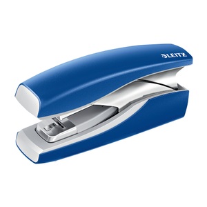 undefined, Leitz 56030035 stapler, LEITZ Heftapparat NewNeXXt 5603-00-35 SoftPress, blau für 30 Blatt