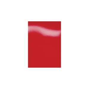 undefined, GBC HiGloss Umschlagmaterial 250 g/m², rot (100), GBC Einbanddeckel Hi Gloss A4 100 Stück, Rot