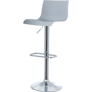 Paperflow, Paperflow Barhocker mit verstellbarem Sitz Sacramento Grau 2 Stück, Barhocker Paperflow Sacramento, PP-Sitz, höhenverstellbar, 360° drehbar, H 590-815 mm, grau, 2er-Set