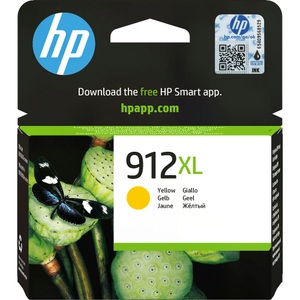 HP Supplies, HP 912 XL Tinte gelb, HP 912XL Original Tintenpatrone 3YL83AE Gelb