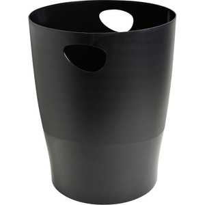 Office Depot, Office Depot Papierkorb Schwarz 26 x 26 x 33,5 cm, Office Depot Papierkorb Schwarz 26 x 26 x 33,5 cm