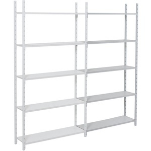 ARNO SPACE, ARNO SPACE Anbauregal Arno 5 Grau 1.000 x 600 x 2.000 mm, ARNO SPACE Anbauregal Arno 5 Grau 1.000 x 600 x 2.000 mm