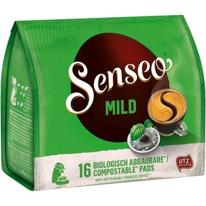 Senseo, Senseo Kaffepads Mild 16 Stück à 6,9 g, Senseo Kaffepads Mild 16 Stück à 6,9 g