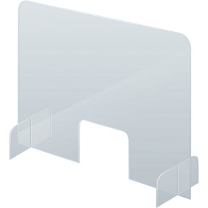 Franken, Franken Mobile Schutzscheibe für Tisch Theke Plexiglas Transparent 85 x 70 cm, Franken Mobile Schutzscheibe für Tisch Theke Plexiglas Transparent 85 x 70 cm