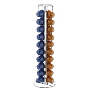 ScanPart, Scanpart Kapselhalter 40 Nespresso Kapseln Silber, Scanpart Kapselhalter 40 Nespresso Kapseln Silber