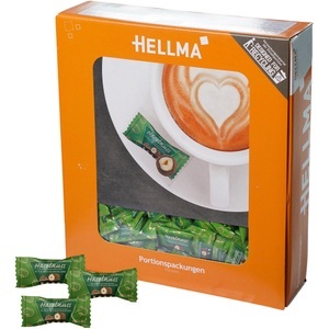Hellma, HELLMA Haselnuss in Milchschokolade Packung mit 380 Stück, HELLMA Haselnuss in Milchschokolade Packung mit 380 Stück