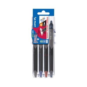 Pilot, Pilot Pen Frixion Punkt Clicker Farbig sortiert 5 Set2Go 4 Stück, Pilot Pen Frixion Punkt Clicker Farbig sortiert 0.3 mm Set2Go 4 Stück