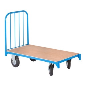 MANORGA, MANORGA Transportwagen mit Sperrholz-Bodenwanne Blau 1000 x 600 x 1200 mm, MANORGA Transportwagen mit Sperrholz-Bodenwanne Blau 1000 x 600 x 1200 mm