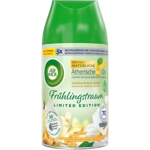 AIR WICK, Air Wick Freshmatic Flüssig Lufterfrischungsspray Nachfüllung Vanilleschote & Jasmin, Air Wick Freshmatic Flüssig Lufterfrischungsspray Nachfüllung Vanilleschote & Jasmin