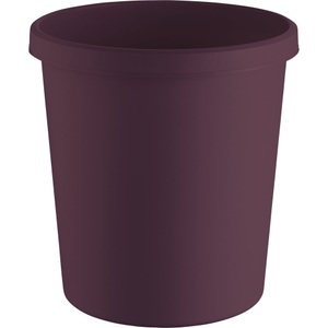 Helit, Papierkorb Helit The Green German, Volumen 18 l, umlaufender Griffrand, Recyclingkunststoff, rot, Helit The Green German Papierkorb Rot 18 L