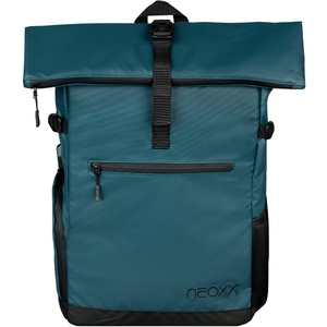 NEOXX, neoxx Freizeitrucksack »Vibe, Nite«, aus recycelten PET-Flaschen, Vibe Rucksack Nite 30 x 15 x 45 cm Petrol