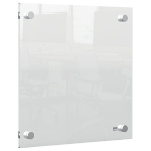 Nobo, Nobo Mini-Whiteboard 1915619 Acryl Wandmontierbar Rahmenlos 300 x 300 mm Transparent, Nobo Acryl-Notiztafel Zur Wandmontage 30 cm x 30 cm, Transparent