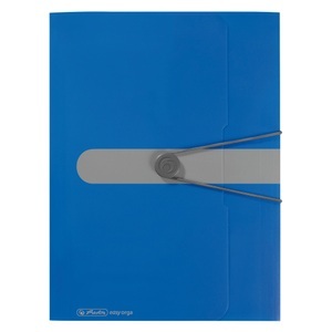 Herlitz, Gummizugmappe, Organizer, Herlitz Easy Orga To Go Ordnungsmappe 11205994 Blau