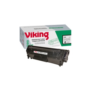 Office Depot, Kompatible Office Depot HP 12A Tonerkartusche Q2612A Schwarz, Viking 12A Kompatibel HP Tonerkartusche Q2612A Schwarz