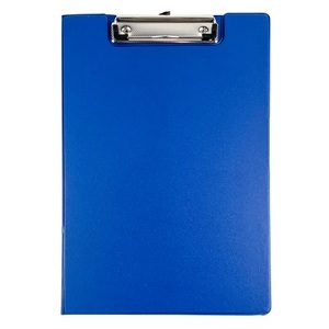 Office Depot, Office Depot Klemmbrett Aufklappbar Blau DIN A4 Polypropylen, Office Depot Klemmbrettmappe Foldover Blau A4 23.5 x 34 cm PVC (Polyvinylchlorid)