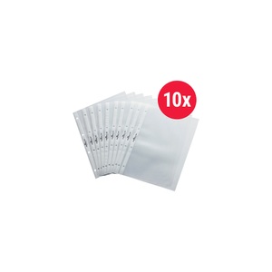 undefined, DURABLE Sichthüllen A4 quer 856619 zu Tisch-Flipchart 10 Stück, DURABLE Sichthüllen Tisch-Flipchart A4 856619 10 Stück